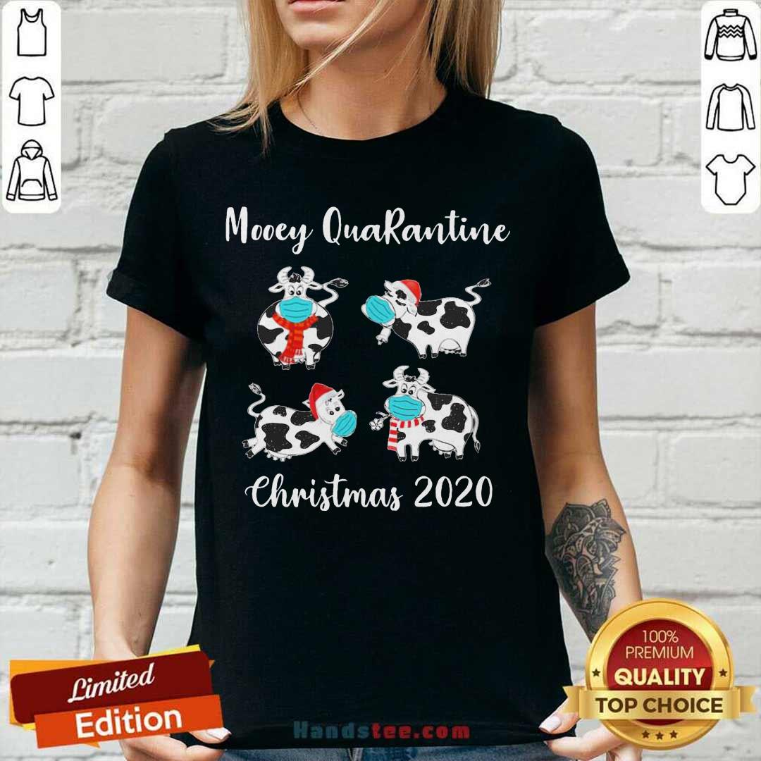 Awesome Mooeys Face Mask Mooey Quarantine Christmas 2020 Shirt