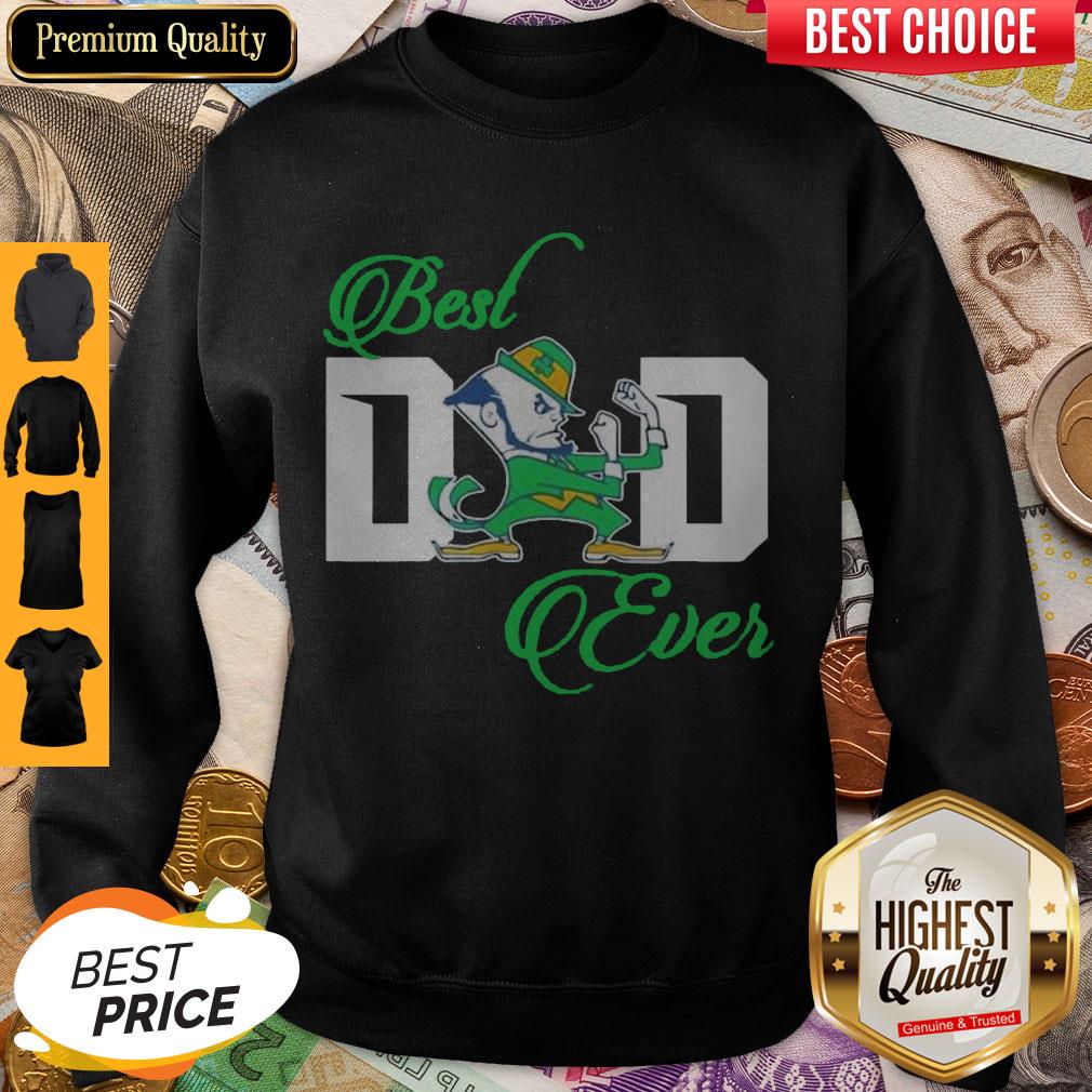 Awesome Notre Dame Fighting Irish Best Dad Ever Shirt