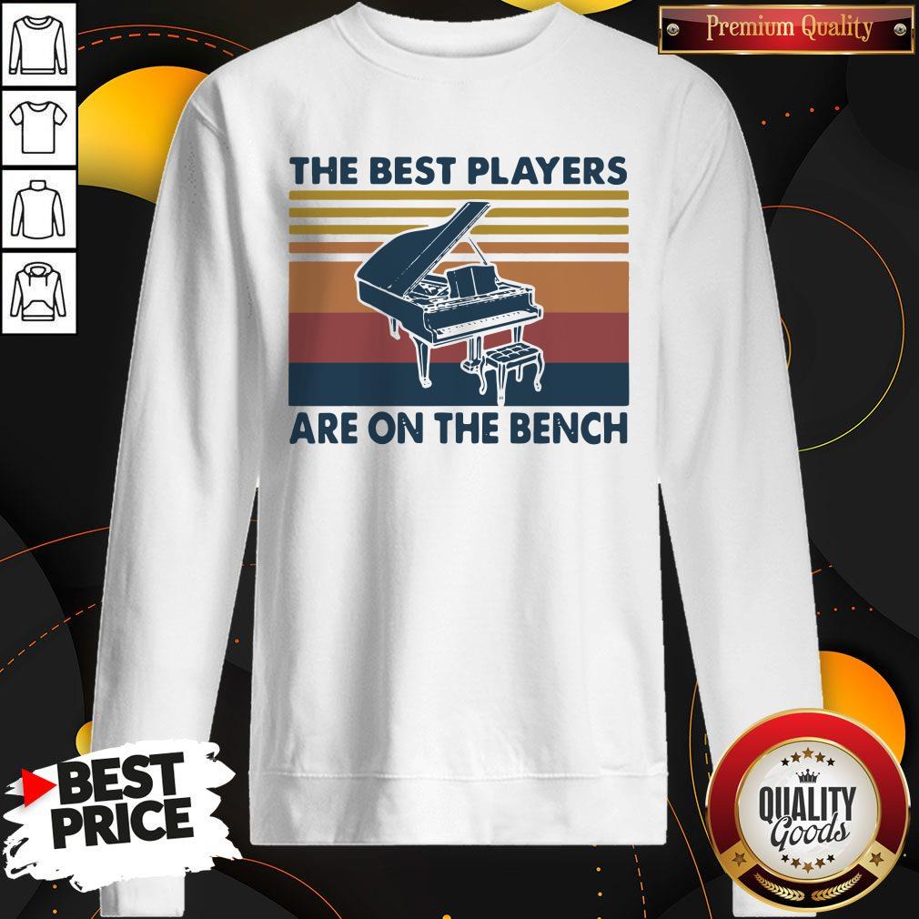 Awesome Piano The Best Players Are On The Bench Vintage Shirt