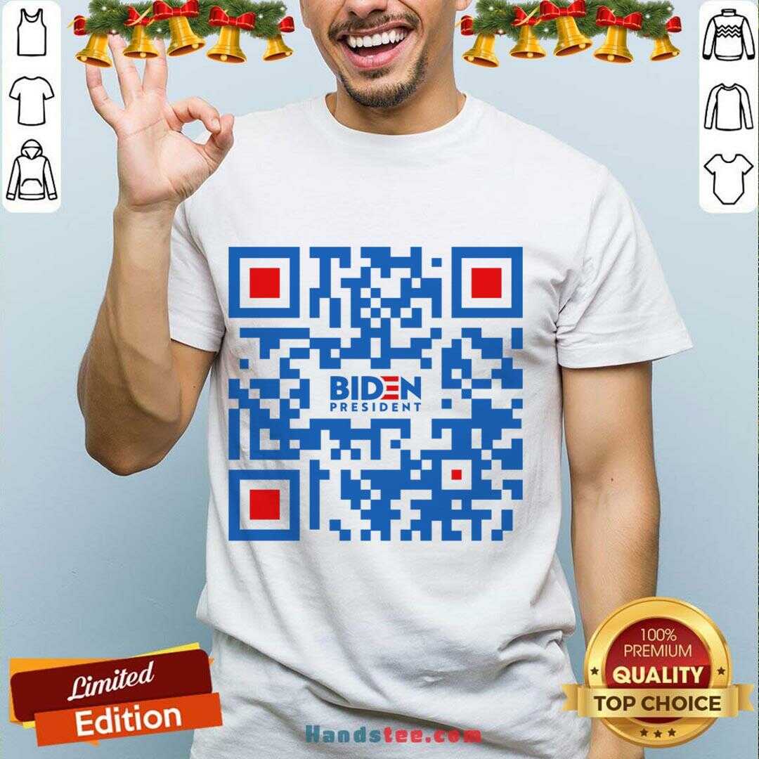 Awesome Qr Code President Biden Shirt