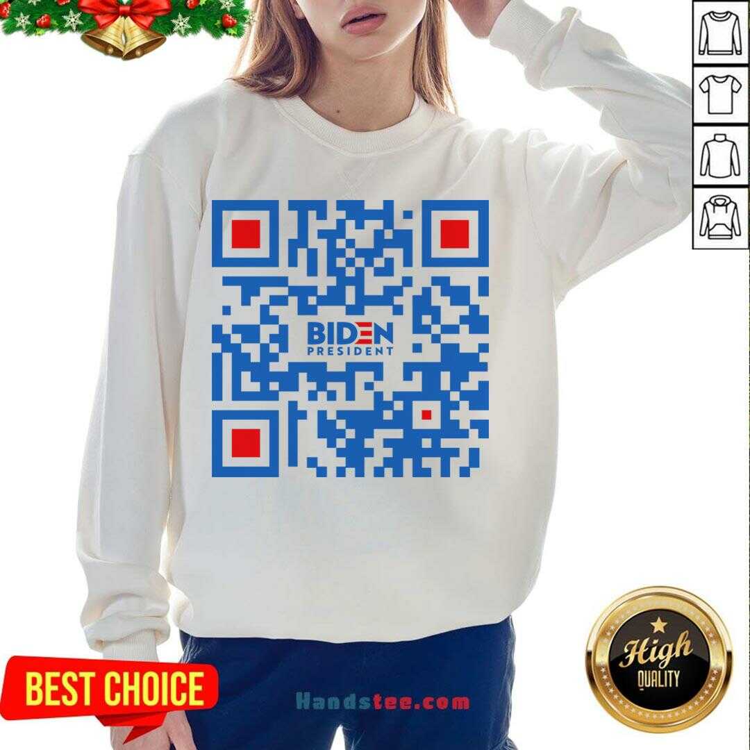 Awesome Qr Code President Biden Shirt
