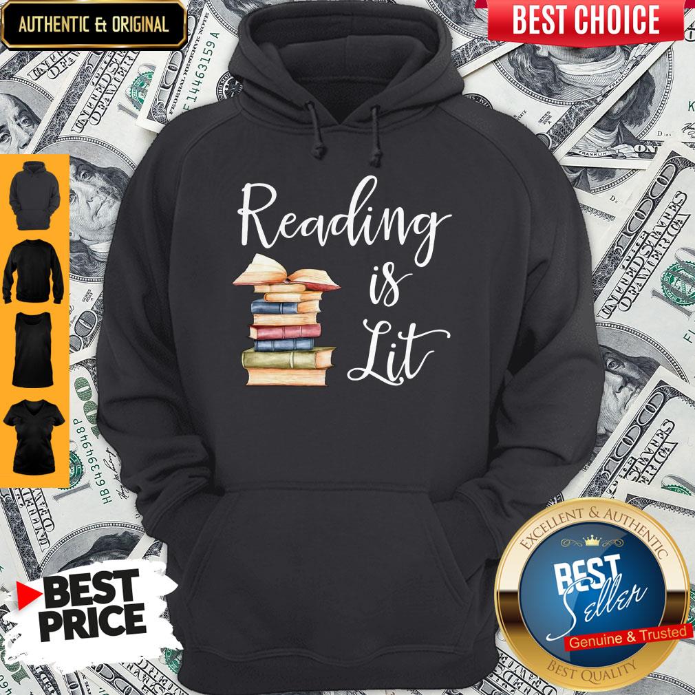 Awesome Reading Is Lit Book Shirt