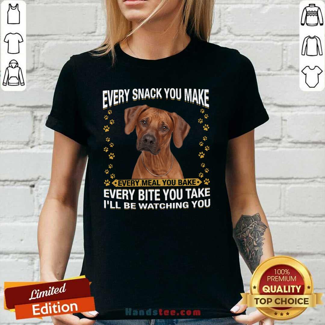 Awesome Rhodesian 12 Every Snack Shirt