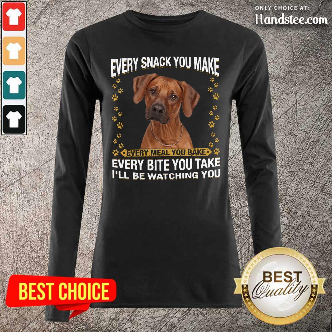 Awesome Rhodesian 12 Every Snack Shirt