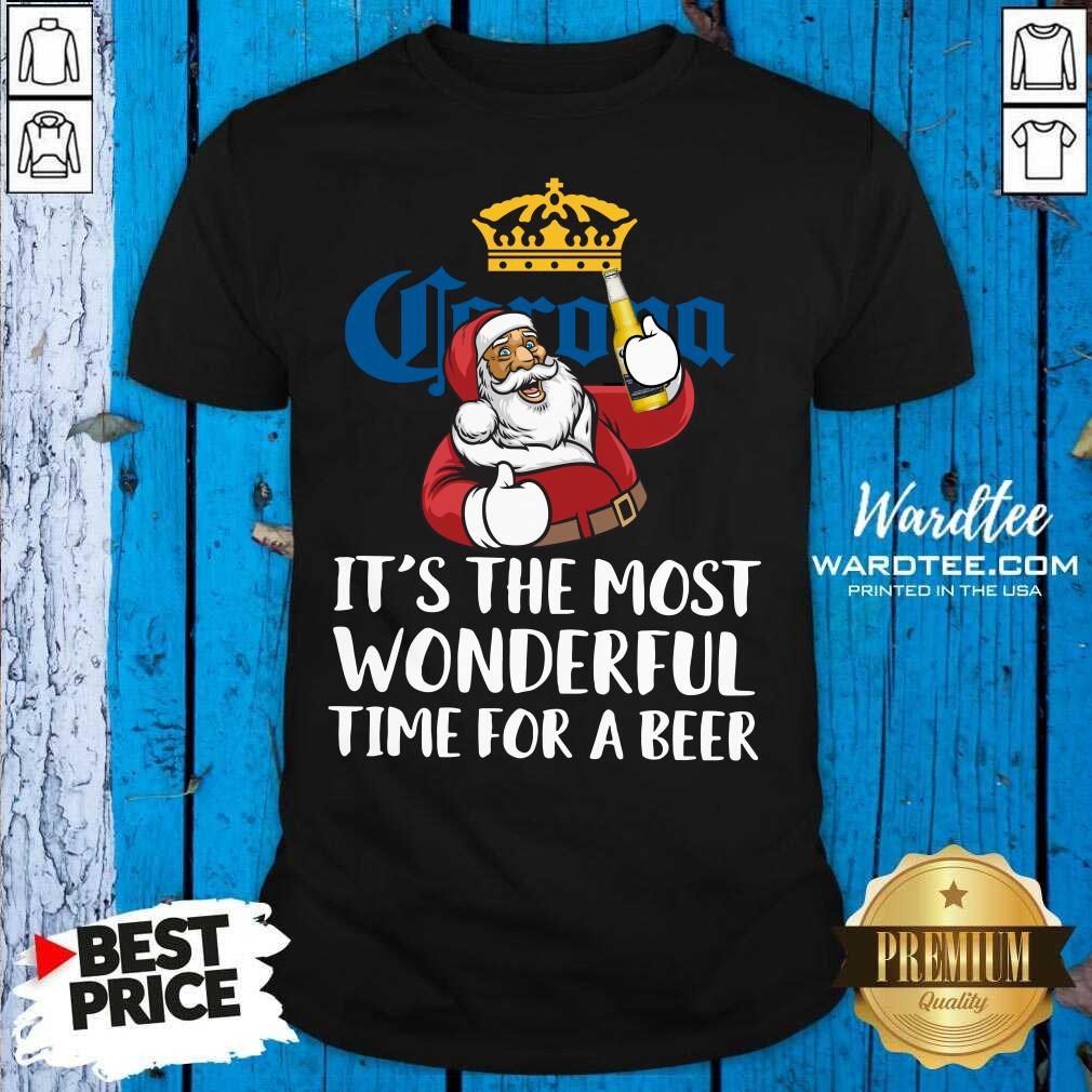 awesome-santa-claus-drink-corona-extra-its-the-most-wonderful-time-for-a-beer-christmas-shirt.jpg