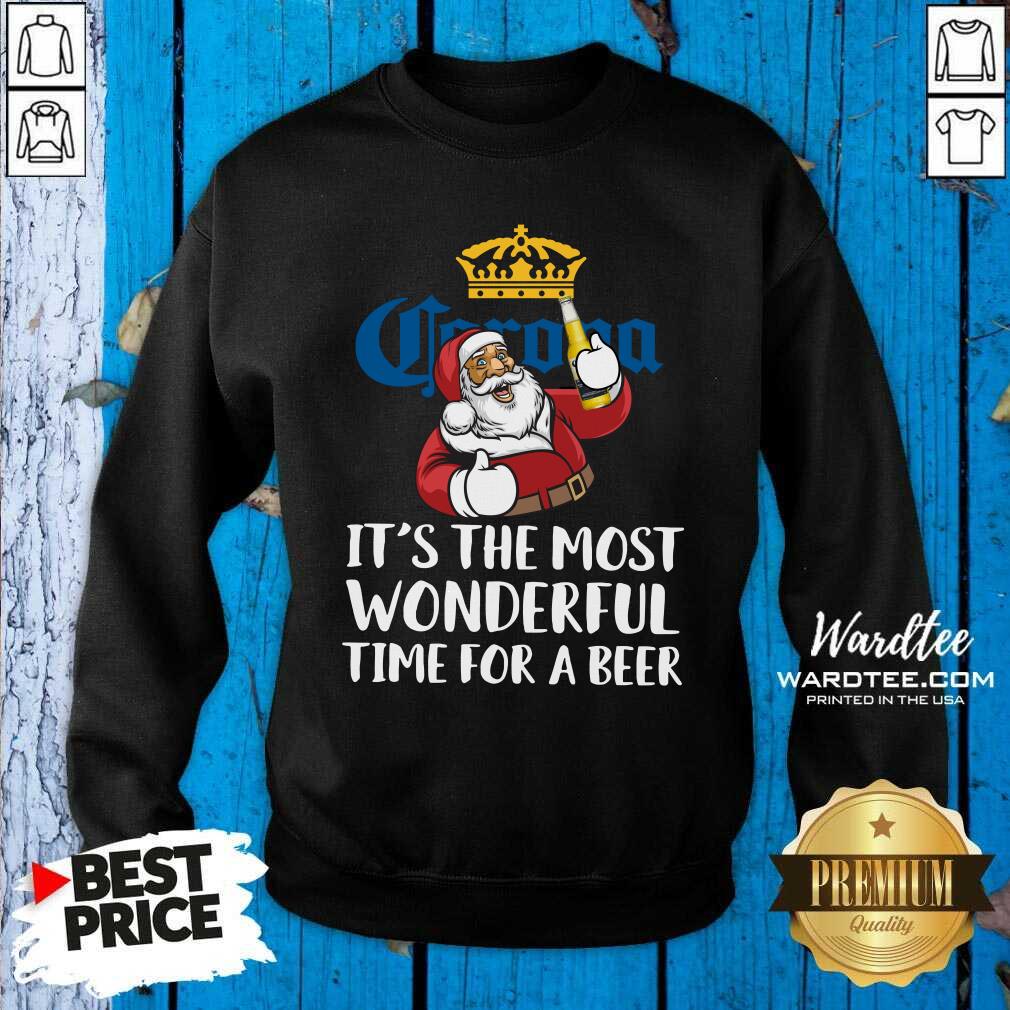 awesome-santa-claus-drink-corona-extra-its-the-most-wonderful-time-for-a-beer-christmassweatshirt.jpg