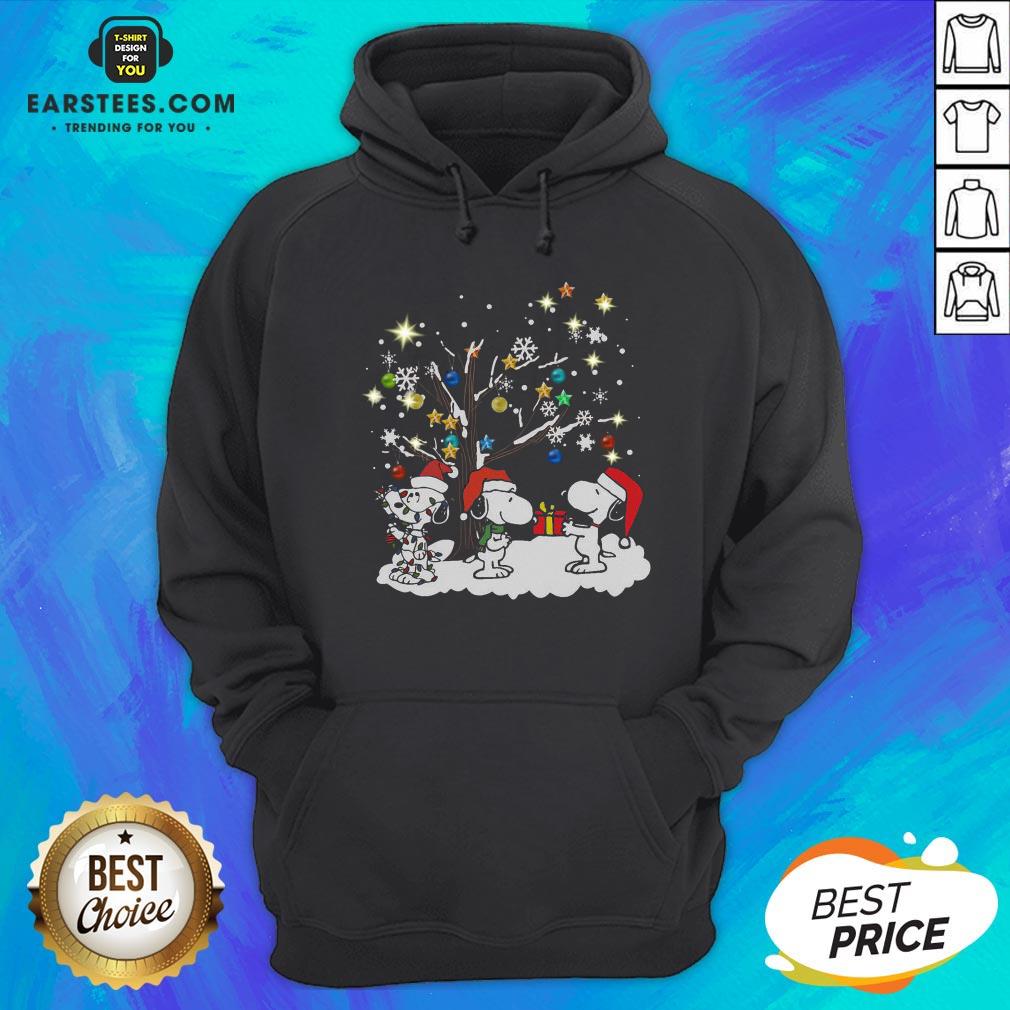 Awesome Snoopy Santa Happy Light Christmas 2020 Shirt