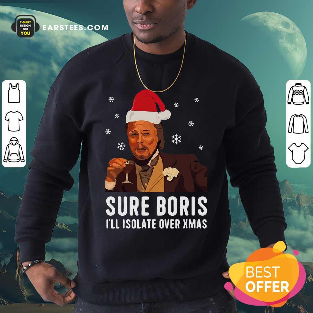 Awesome Sure I’m Not Going Out Christmas Jumper Leonardo Dicaprio Xmas Shirt