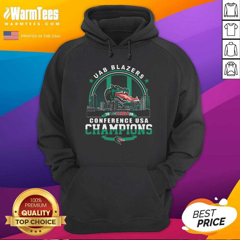 Awesome Uab Blazers C-USA 2020 Conference USA Champions Shirt