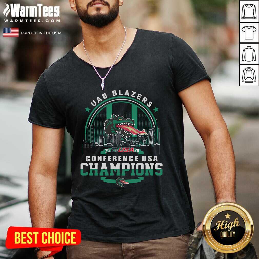 Awesome Uab Blazers C-USA 2020 Conference USA Champions Shirt