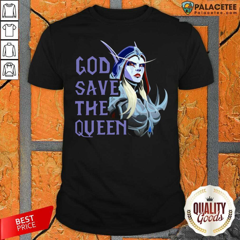 Awesome World Of Warcraft God Save The Queen 2021 Shirt