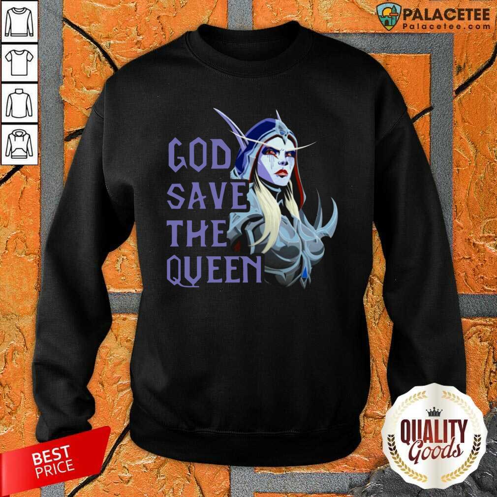 Awesome World Of Warcraft God Save The Queen 2021 Shirt
