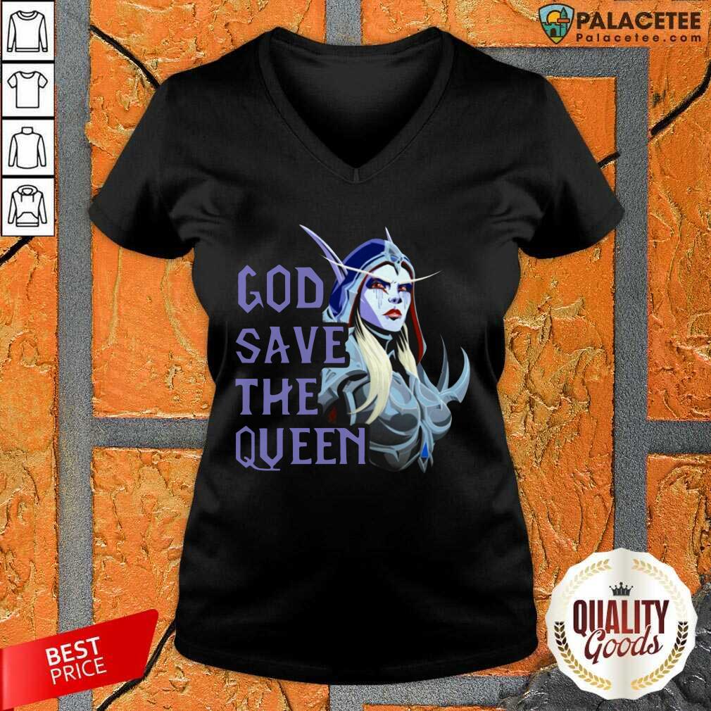 Awesome World Of Warcraft God Save The Queen 2021 Shirt