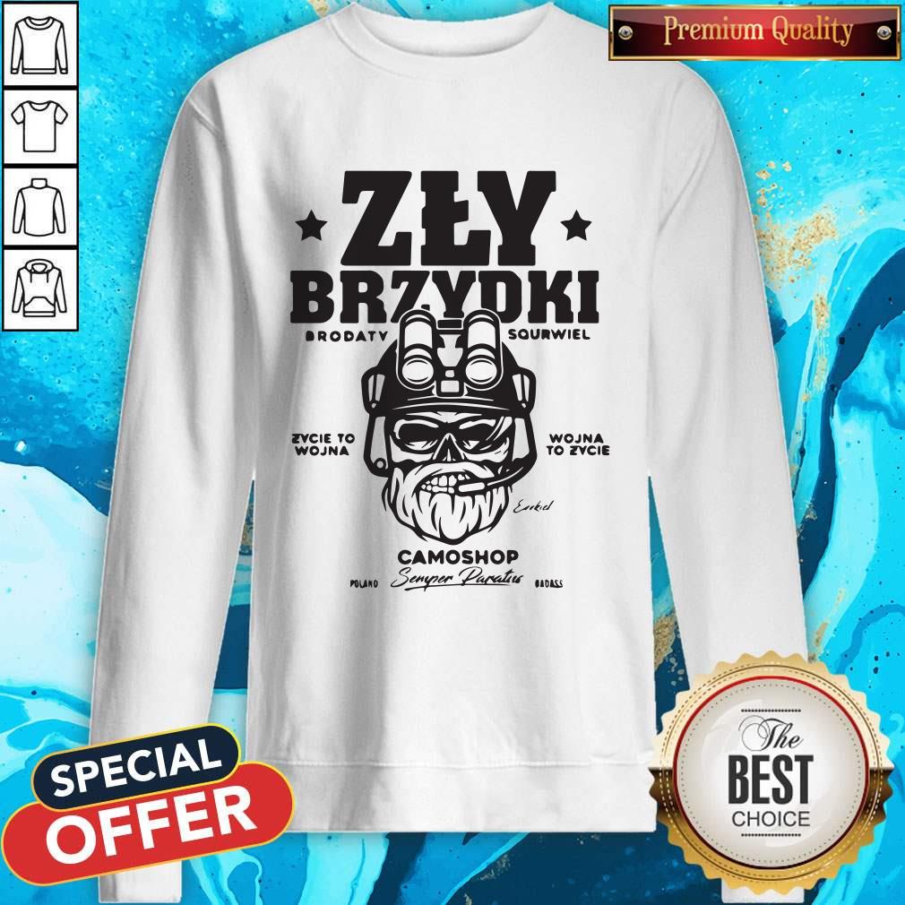 Awesome Zly Brydki Camoshop Shirt