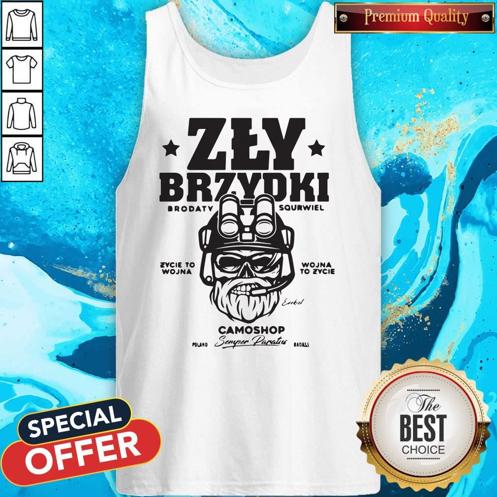 Awesome Zly Brydki Camoshop Shirt