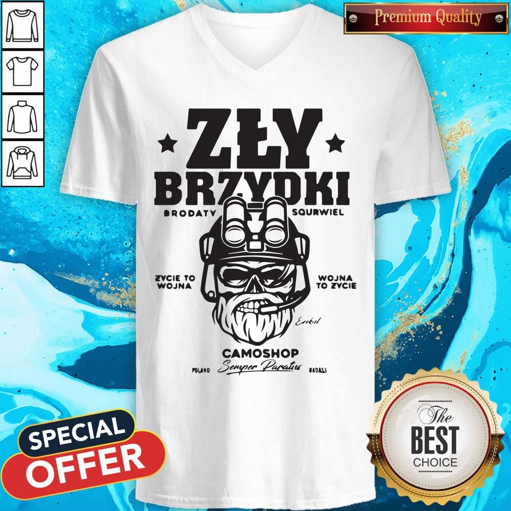 Awesome Zly Brydki Camoshop Shirt