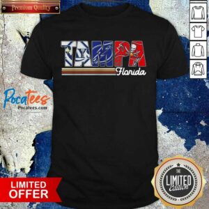 Perfect Tampa Tampa Bay Rays Tampa Bay Lightning Tampa Bay Buccaneers Florida Vintage Shirt
