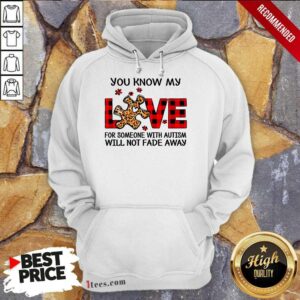 Excited You Know My Love Someone Autism Shirt