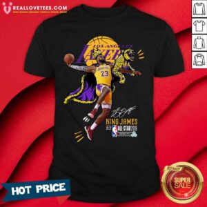 Funny Los Angeles Lakers King James All Star 2019 Signature Shirt