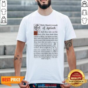 Premium Holy Hand Grenade Of Antioch Shirt