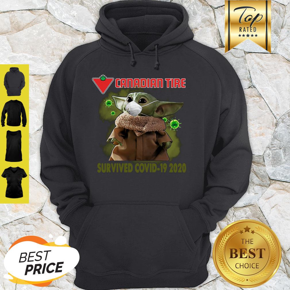 Baby Yoda Canadian Tire Survived Covid-19 2020 Shirt