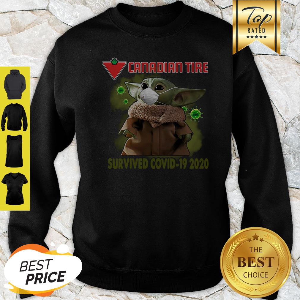 Baby Yoda Canadian Tire Survived Covid-19 2020 Shirt