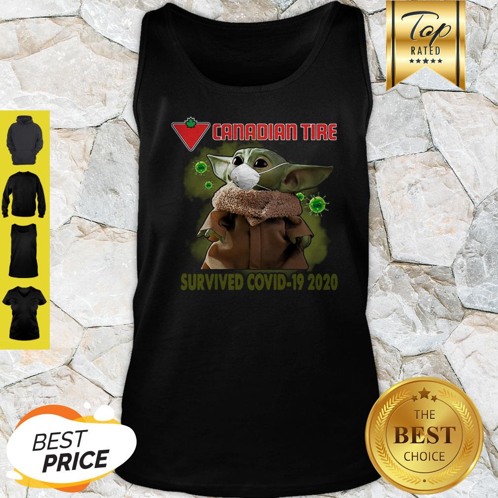 Baby Yoda Canadian Tire Survived Covid-19 2020 Shirt