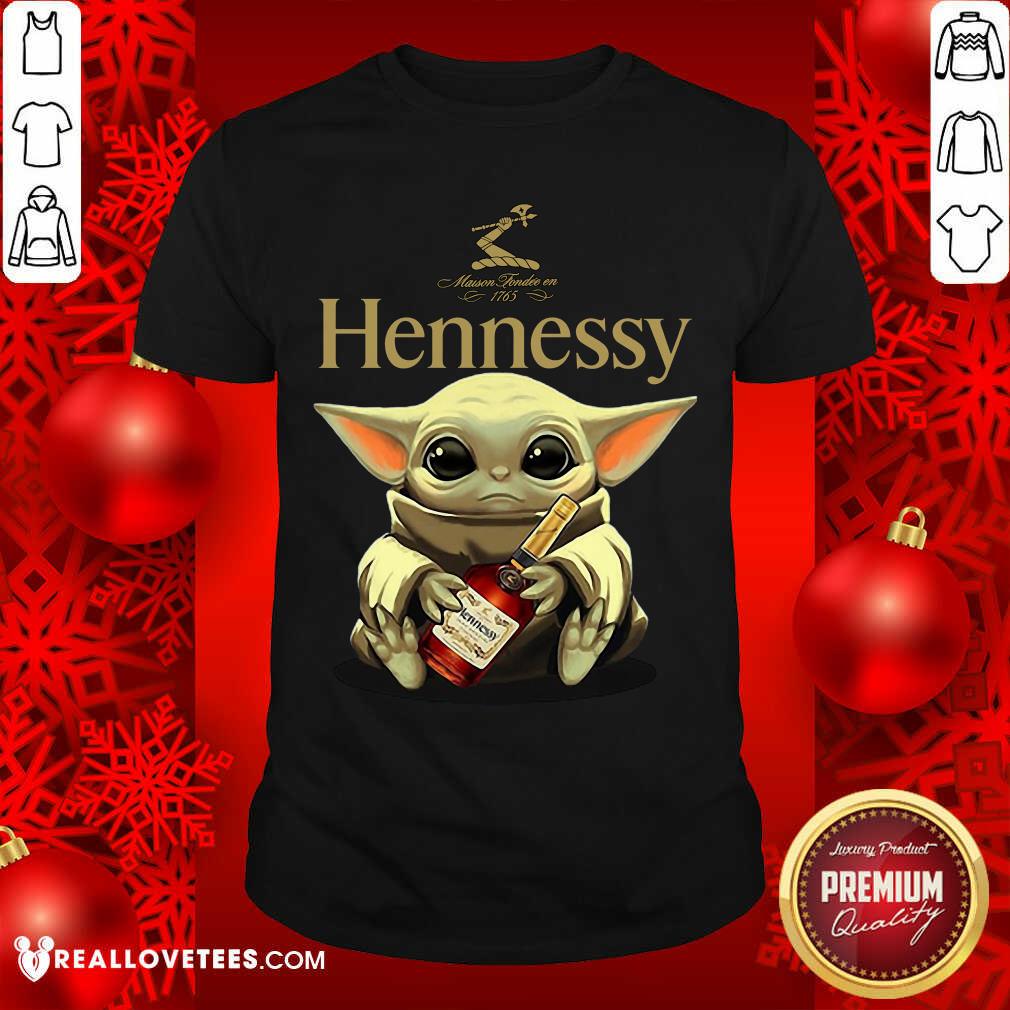 Baby Yoda Hug Hennessy Shirt