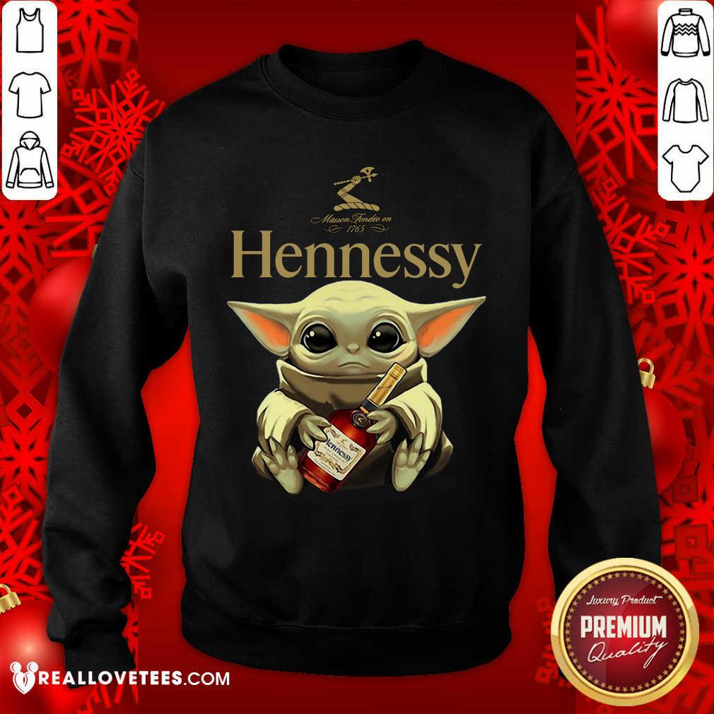 Baby Yoda Hug Hennessy Shirt