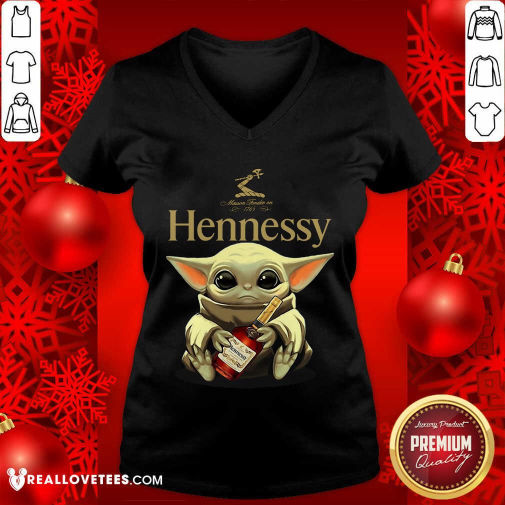 Baby Yoda Hug Hennessy Shirt