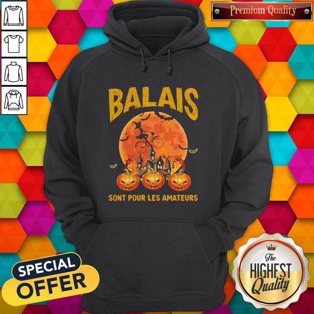 Balais Sont Pour Les Amateurs Lady Pumpkin Halloween Shirt