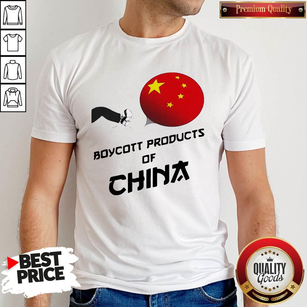 Beautiful Boycott Products Of China Shirt