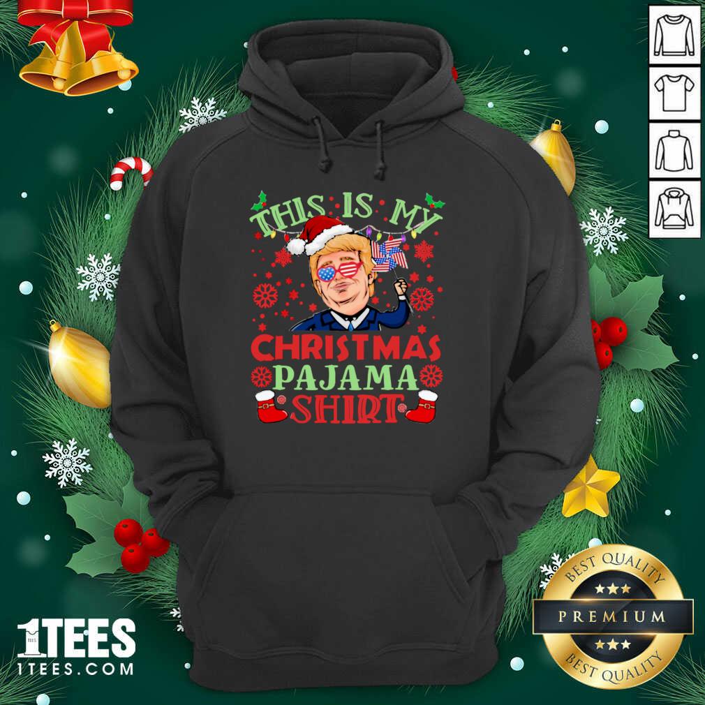 Best Donald Trump This Is My Christmas Pajama American Flag Shirt