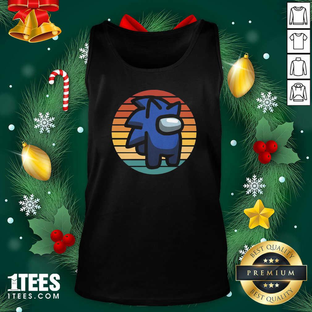 Best Retro Among Us Sonic Im A Impostor Vintage Shirt