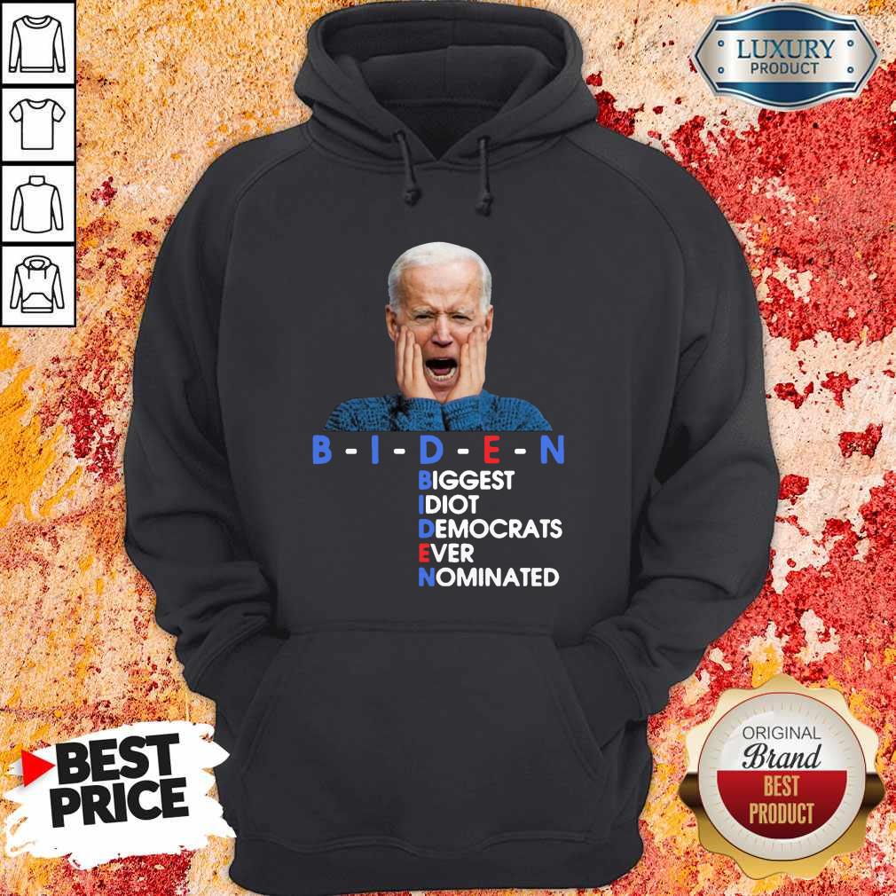 BIDEN Biggest Idiot Democrats Ever Nominated Anti Creepy Joe Shirt