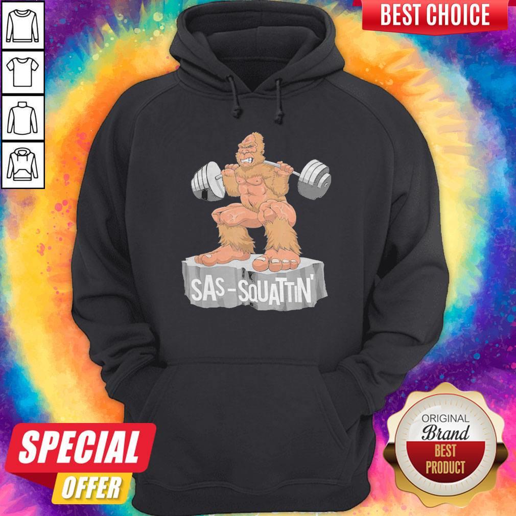 Bigfoot Sas Squattin Gym Shirt