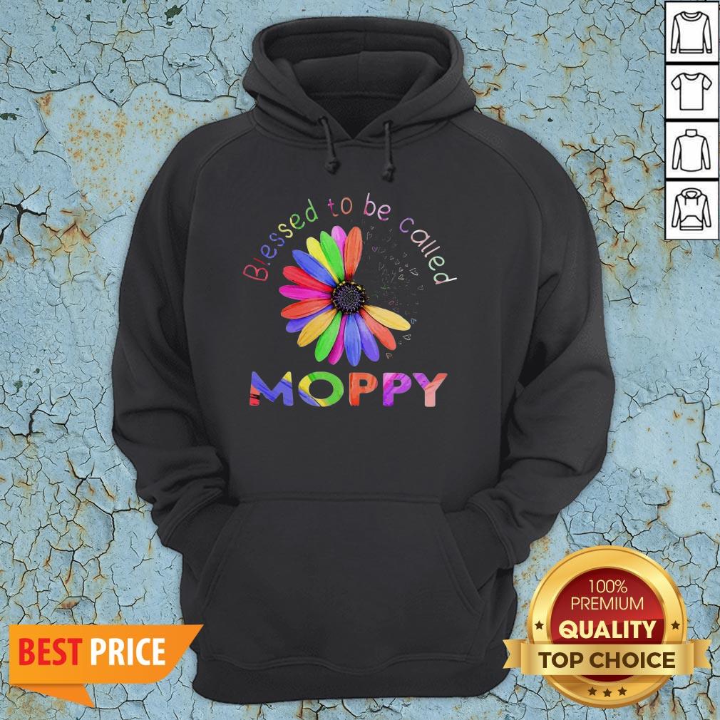 Blessed To Be Called Moppy Hippie T-Shirt