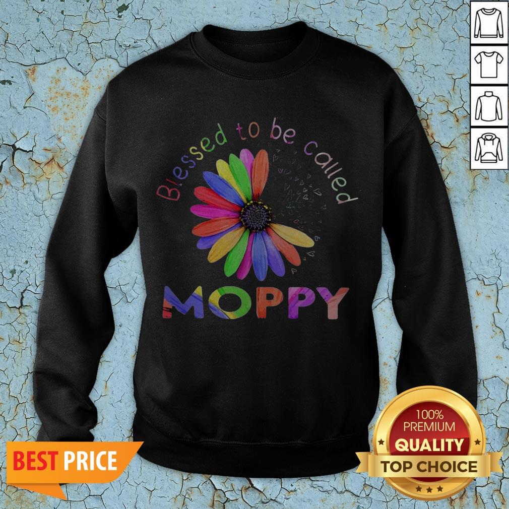 Blessed To Be Called Moppy Hippie T-Shirt