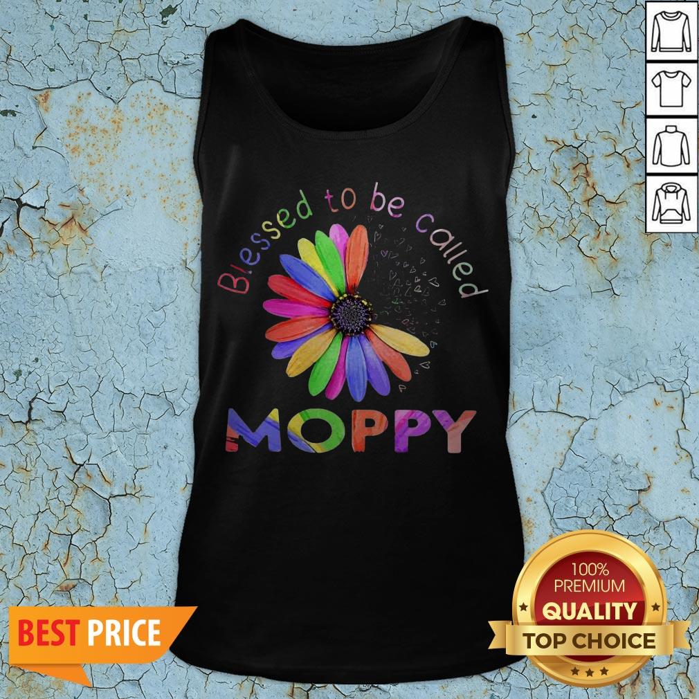 Blessed To Be Called Moppy Hippie T-Shirt