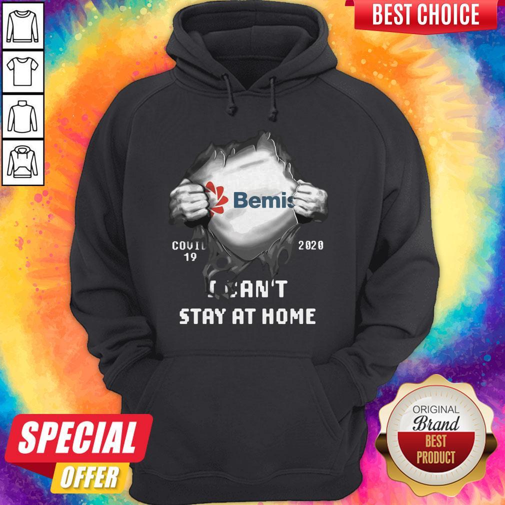 Blood Inside Me Bemis Company Covid-19 2020 I Can’t Stay At Home Shirt