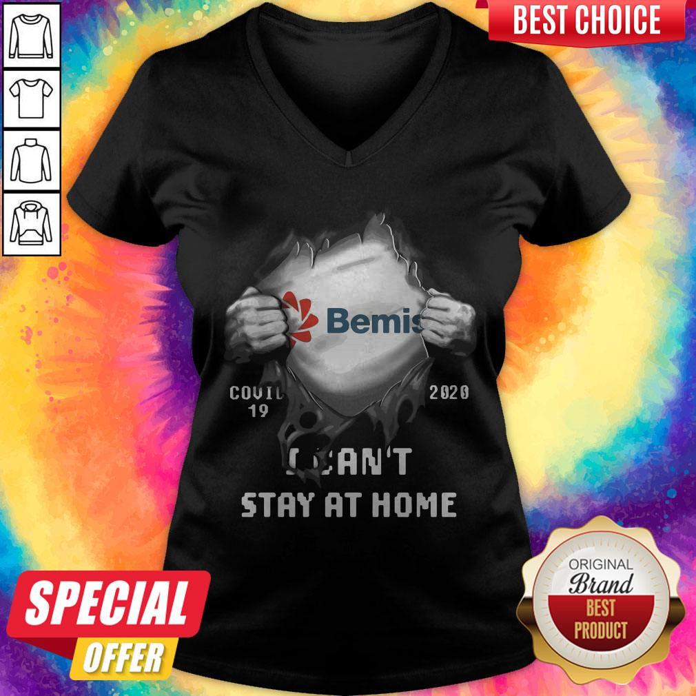 Blood Inside Me Bemis Company Covid-19 2020 I Can’t Stay At Home Shirt