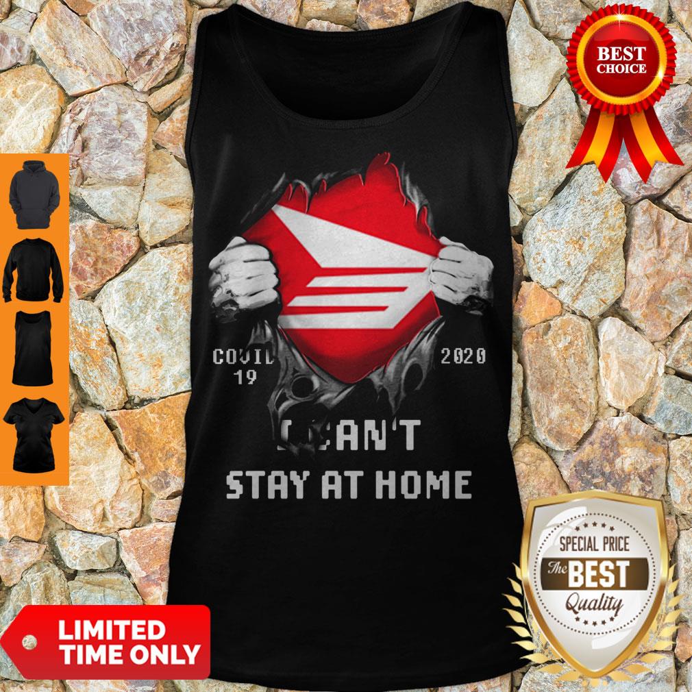 Blood inside me Canada Post covid-19 2020 I can’t stay at home shirt