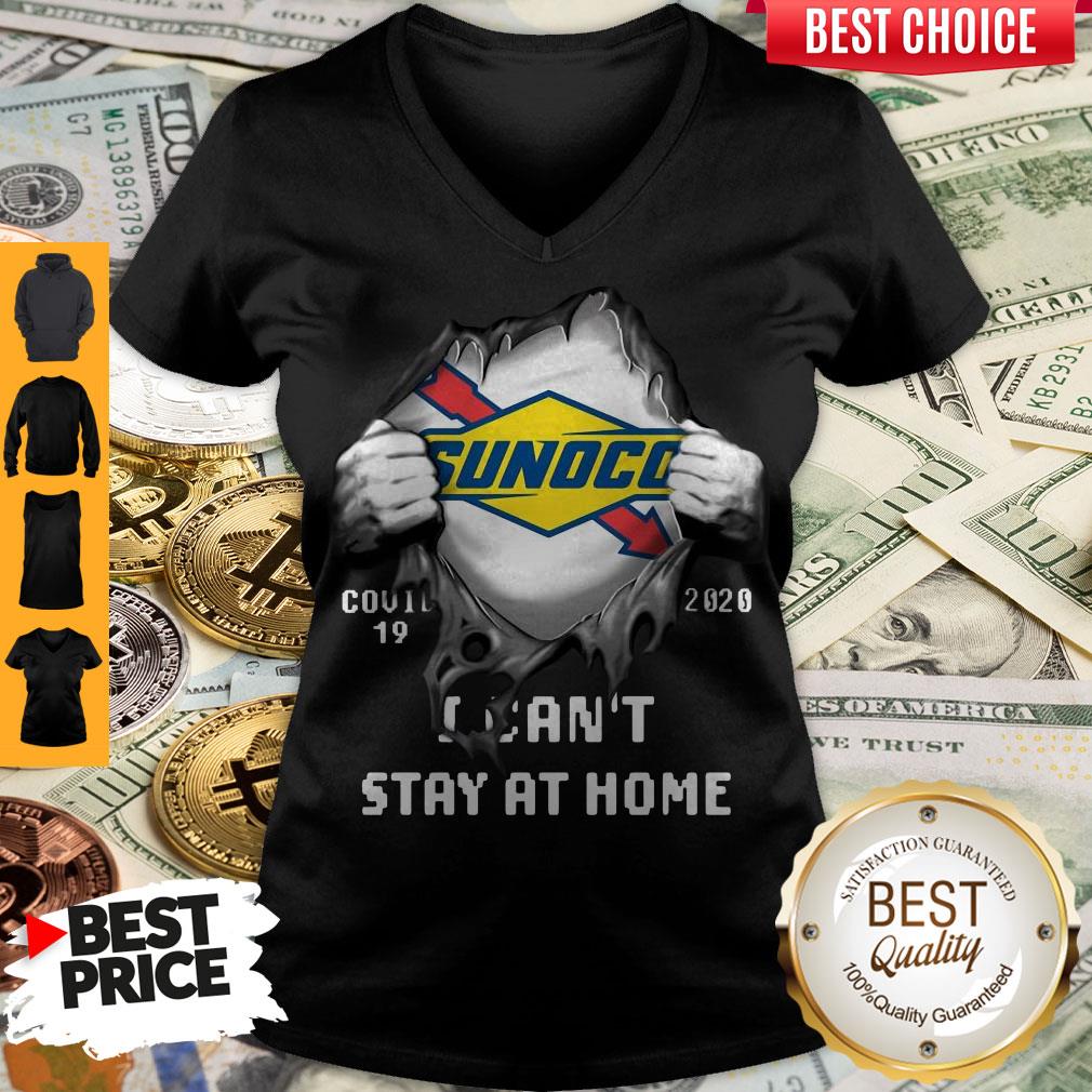 Blood inside Me Sunoco Covid-19 2020 I Can't Stay At Home Shirt