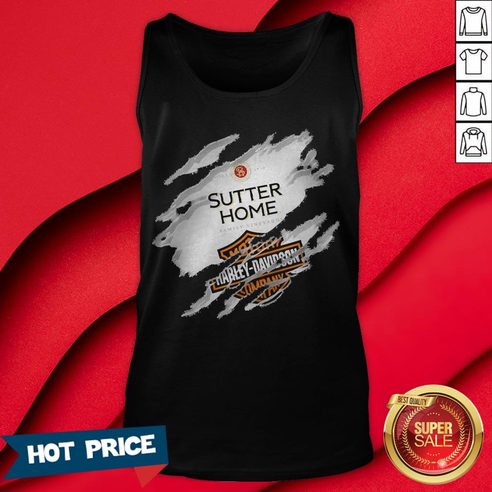Blood Inside Me Sutter Home Motor Harley Davidson Company Shirt