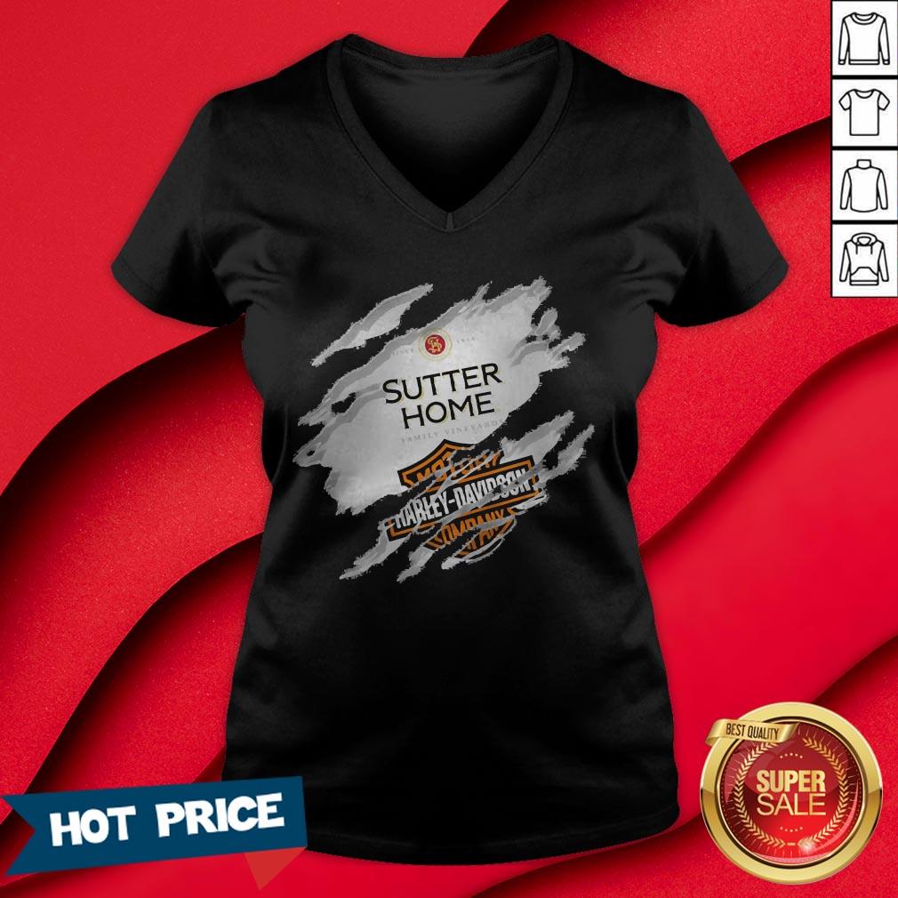 Blood Inside Me Sutter Home Motor Harley Davidson Company Shirt