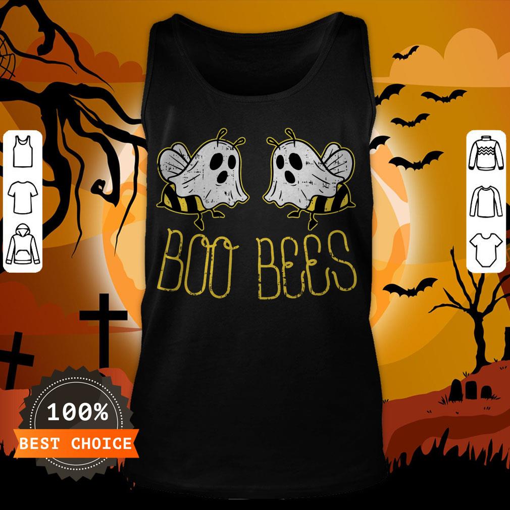 Boo Bees Funny Halloween Matching Couple Her Costume Shirt