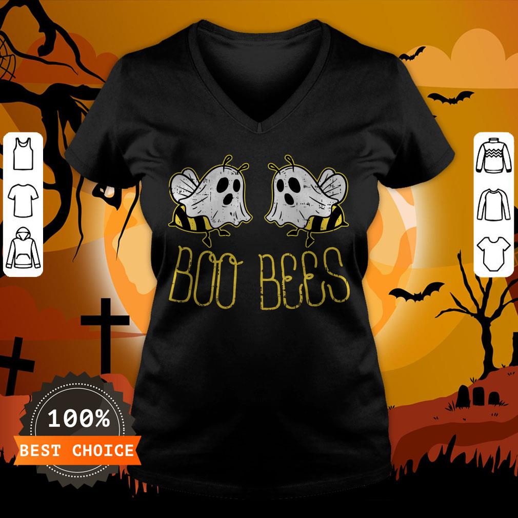 Boo Bees Funny Halloween Matching Couple Her Costume Shirt