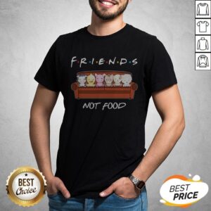 Top Animals Friends Not Food Halloween Shirt