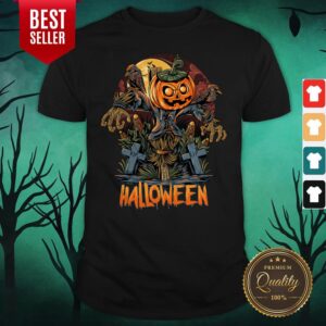 Scarecrow Pumpkins Halloween Shirt