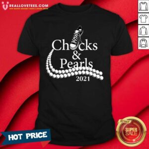 Premium Kamala Harris Chucks And Pearls 2021 Shirt